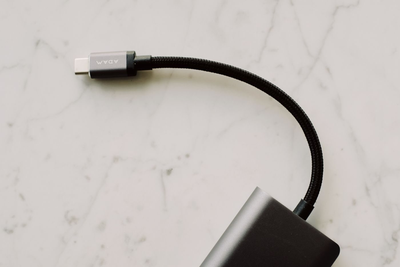Braided USB-C charging cable